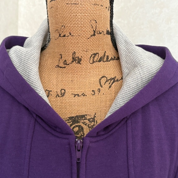 WOMAN WITHIN THERMAL LINED FLEECE HOODIE  NWT - Picture 3 of 8